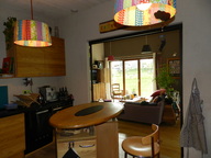 View  CASTANEA CUISINE  VUE SUR LE SEJOUR 