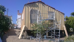 View APRES AXTENSION AU JARDIN SUR PILOTIS 